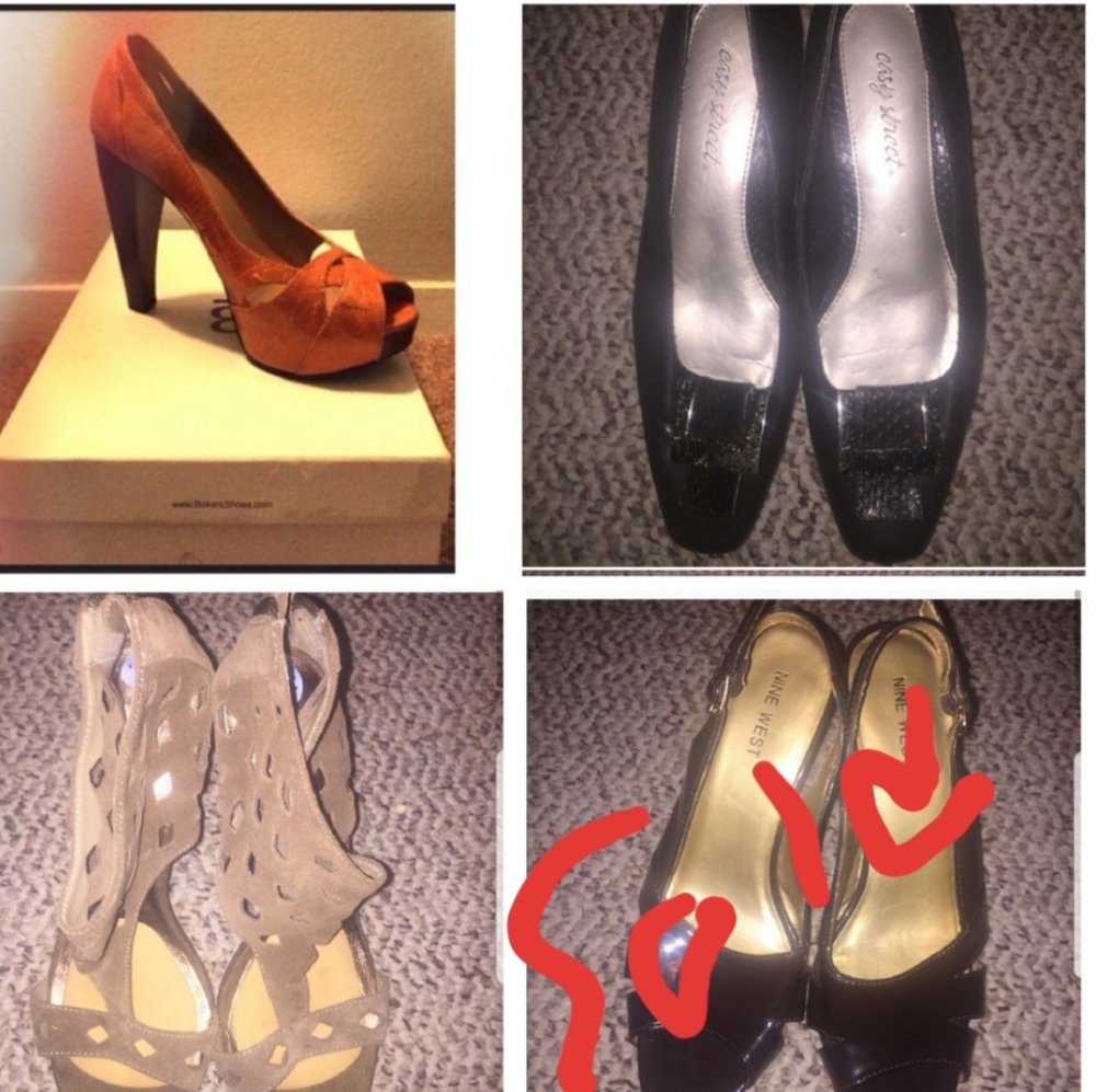 Bundle of 3 heels
